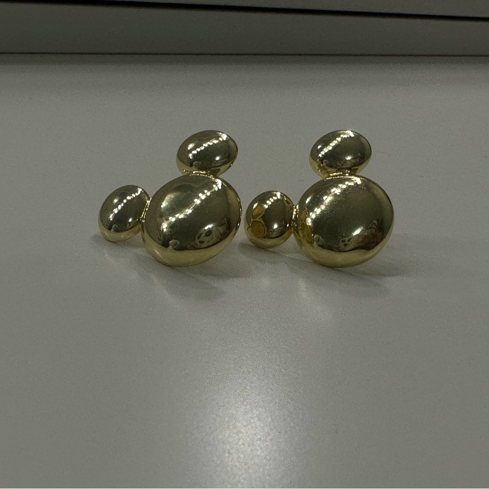 Disney x BaubleBar Mickey Mouse Domed Earrings (No Backs)